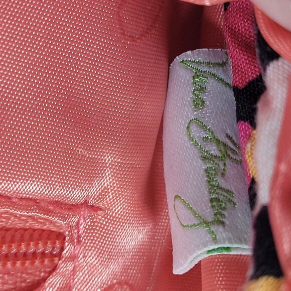 Vera Bradley Crossbody Bag Adjustable Strap Card Holder Pixie Confetti Pink - Picture 5 of 7